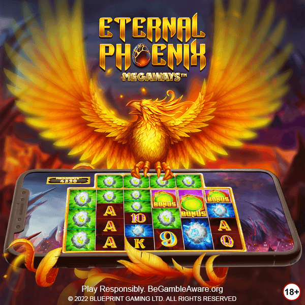 Eternal Phoenix Megaways Game Assets Ad